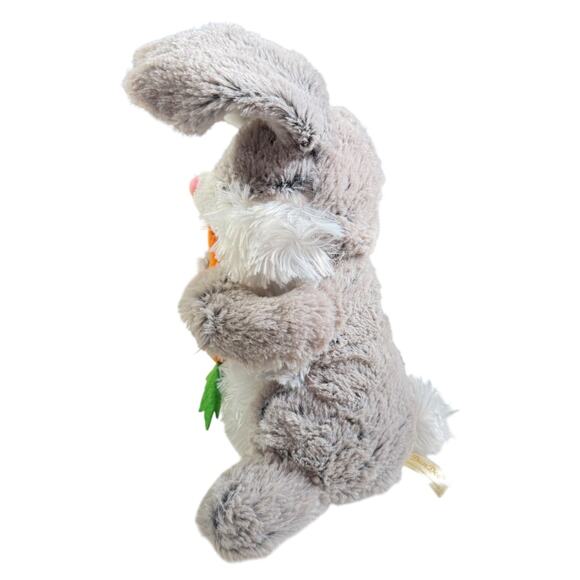 Dancing Singing Easter Bunny DanDee Collectors Choice Plush Toy With Carrot 12" - Picture 5 of 8